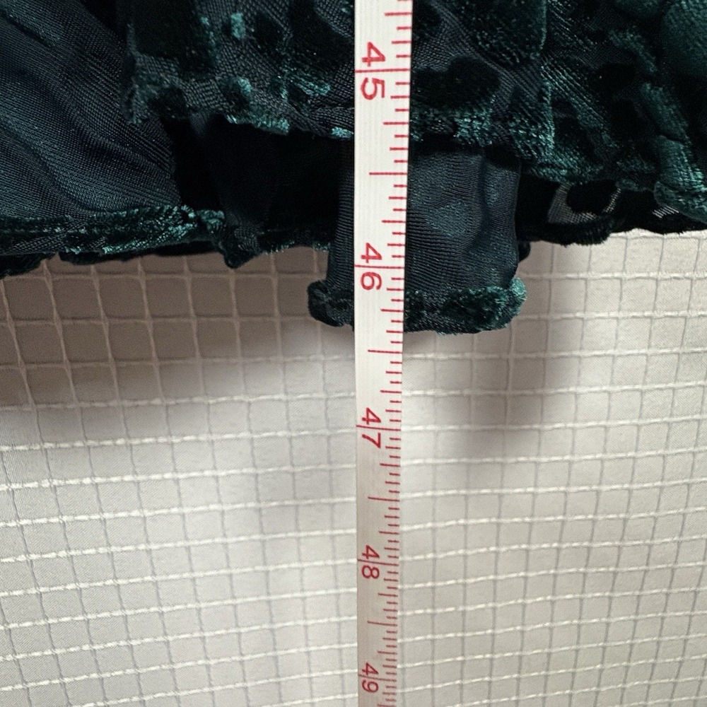 Calvin Klein‎ Velvet Burnout Faux Wrap Dress Womens 6 Party Holiday Event NYE - Picture 5 of 9